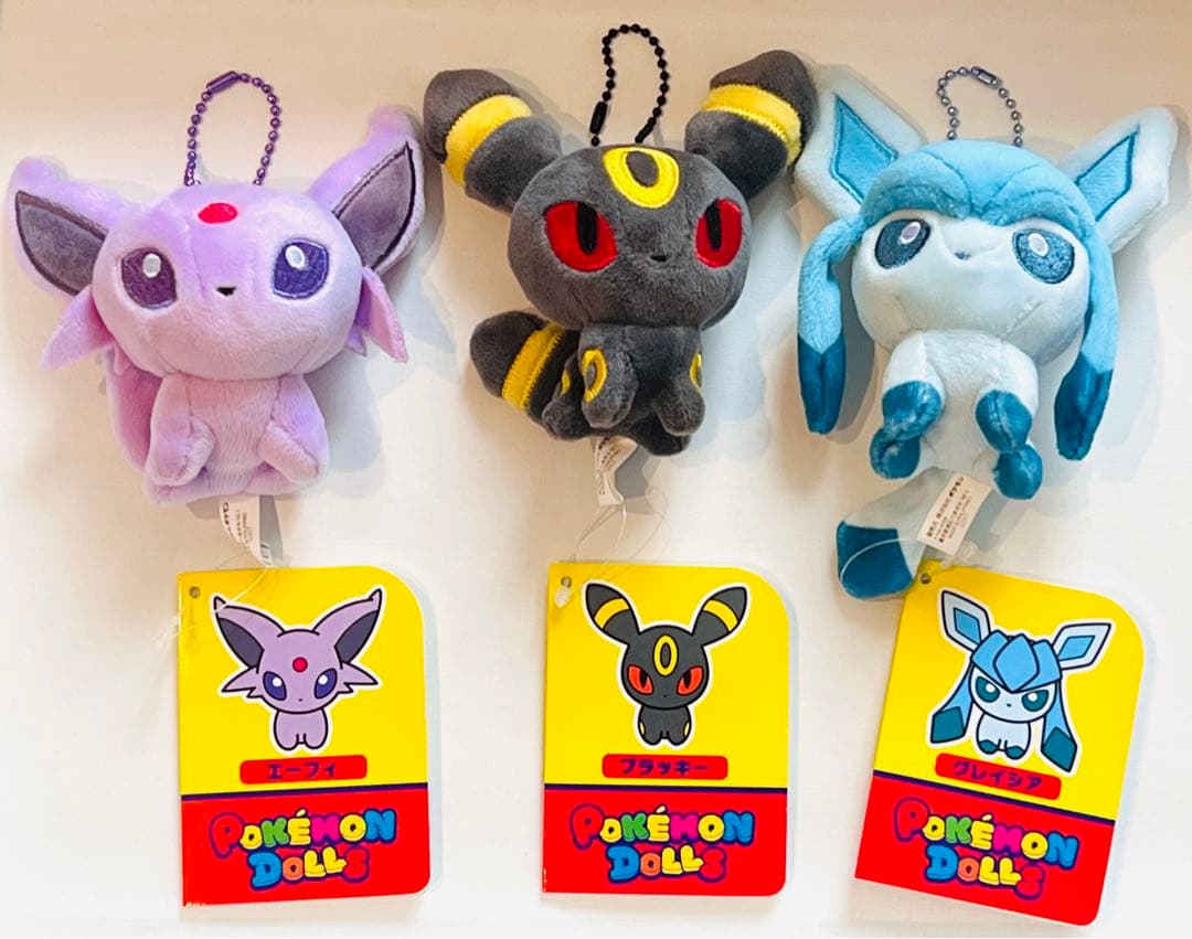 ポケモン もっちりマスコット エーフィ ブラッキー グレイシア