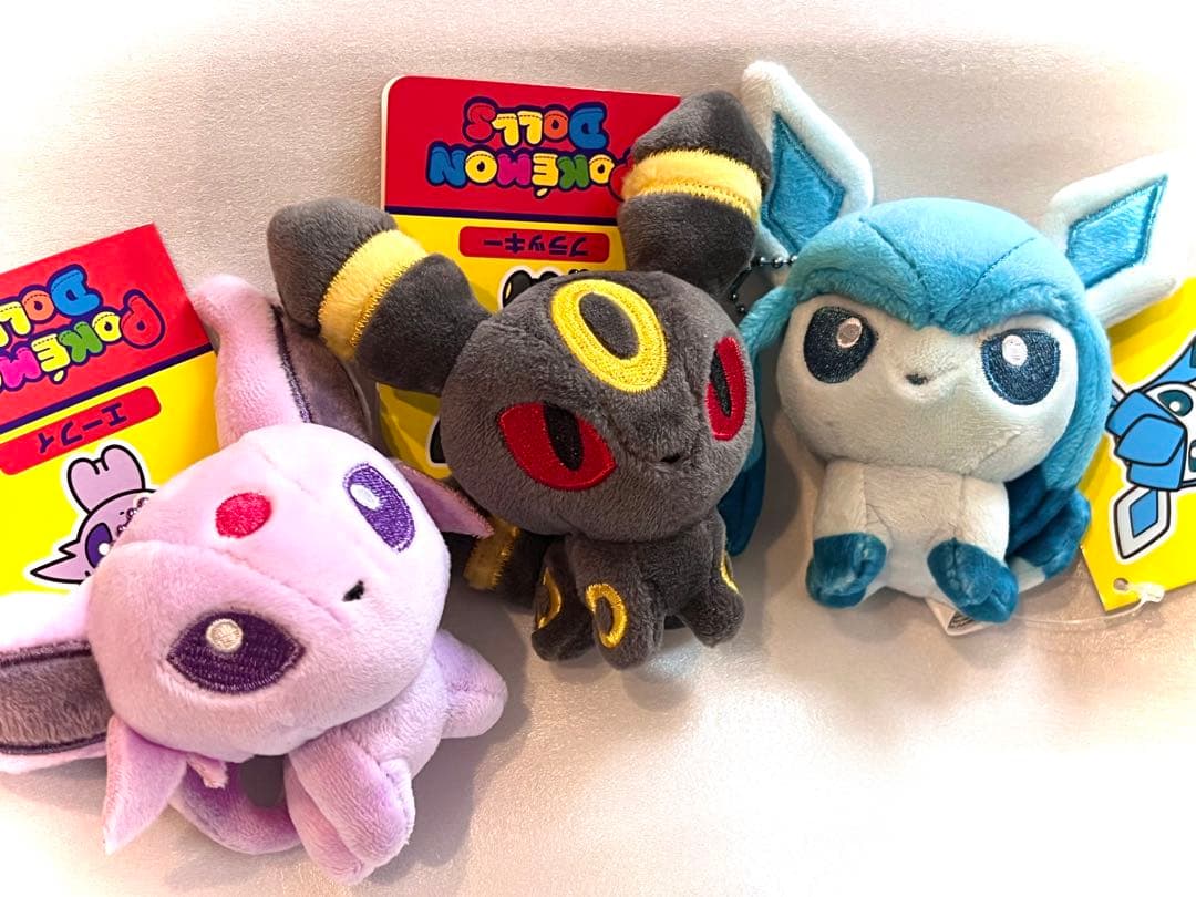 ポケモン もっちりマスコット エーフィ ブラッキー グレイシア