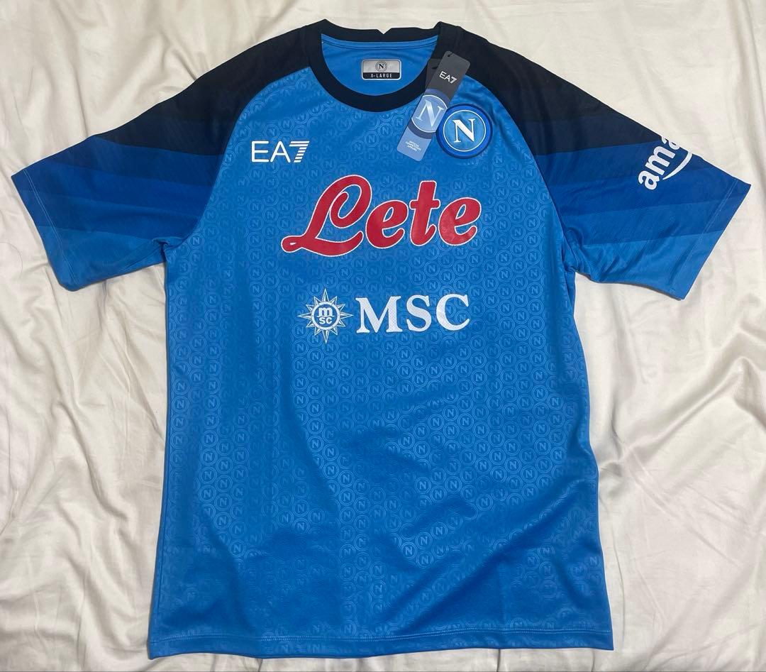 ユニフォーム SSCナポリ 22-23 EA7 正規品 タグ付き