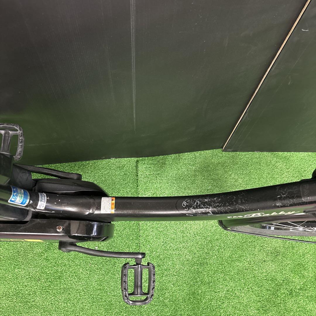電動自転車 YAMAHA PAS Babby ブラック 3人乗り対応　84
