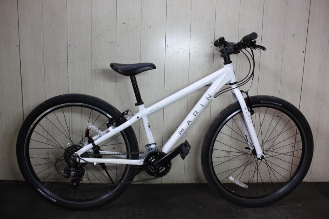 MARIN DONKY JR26アルミ2X7S 330mm 子供用本格MTB 白