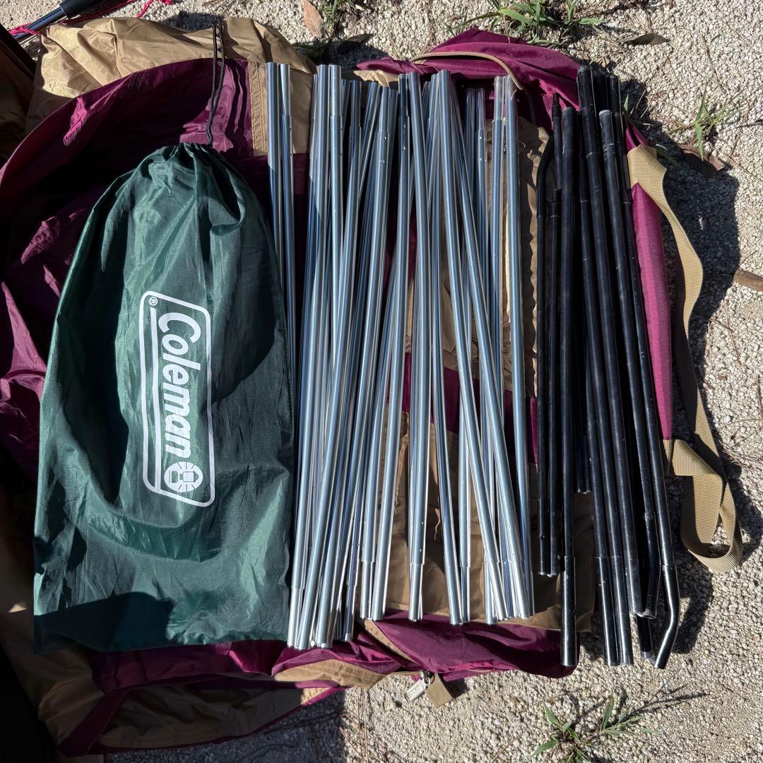 Coleman コールマン テント タフドーム 3025 バーガンディ