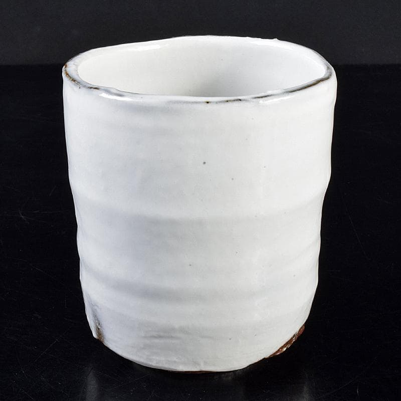 煎茶道具　益子焼　百童窯　高内秀剛作　湯呑　共箱　C　R7554