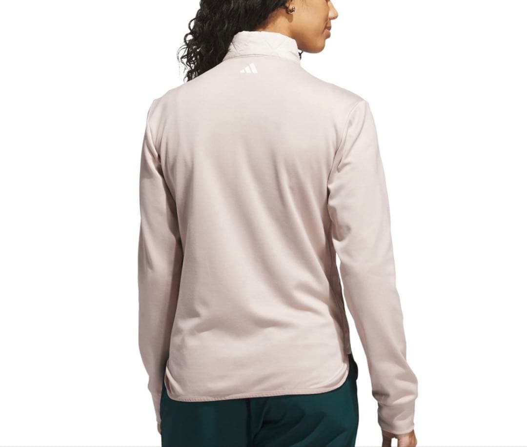 新品試着のみ:adidas2025AWキルトジャケット&ニット帽