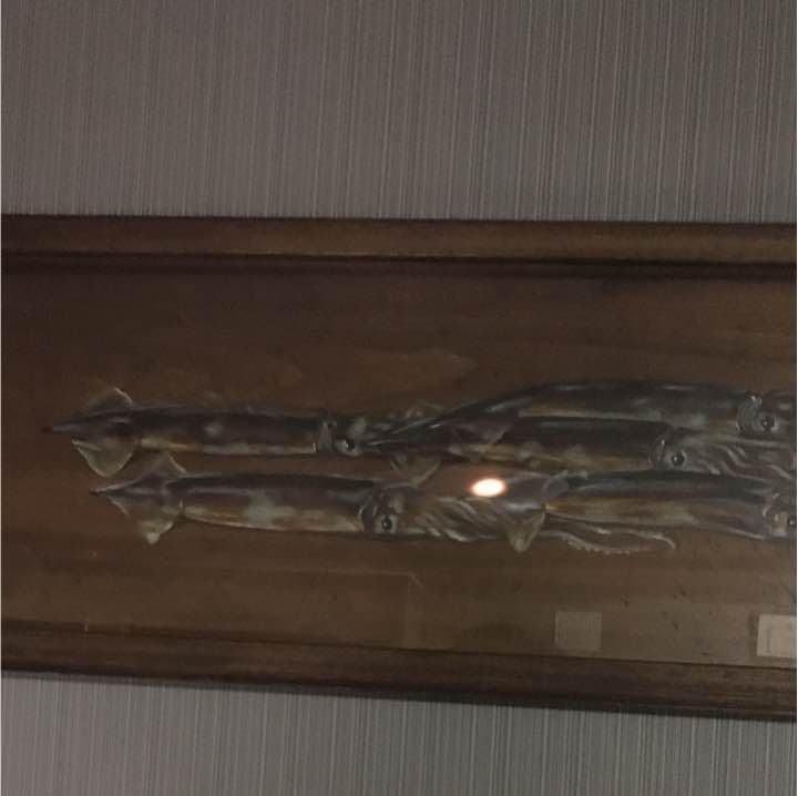 魚拓 イカバージョン