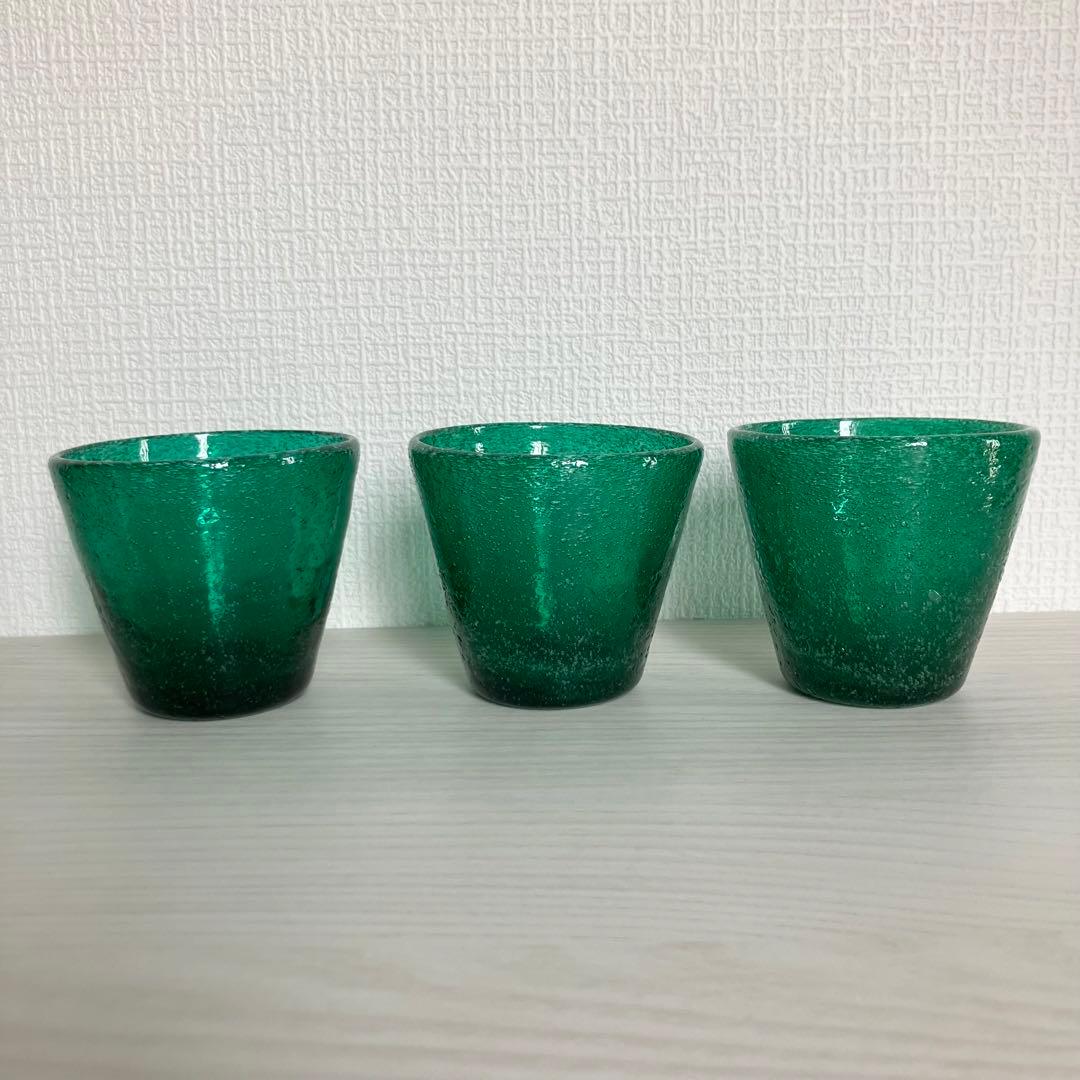 レ*ー様 ◯８ 小谷眞三 緑コップ６個セット