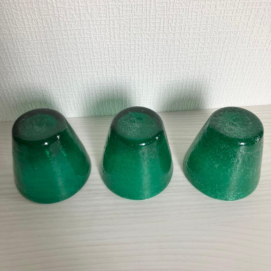 レ*ー様 ◯８ 小谷眞三 緑コップ６個セット