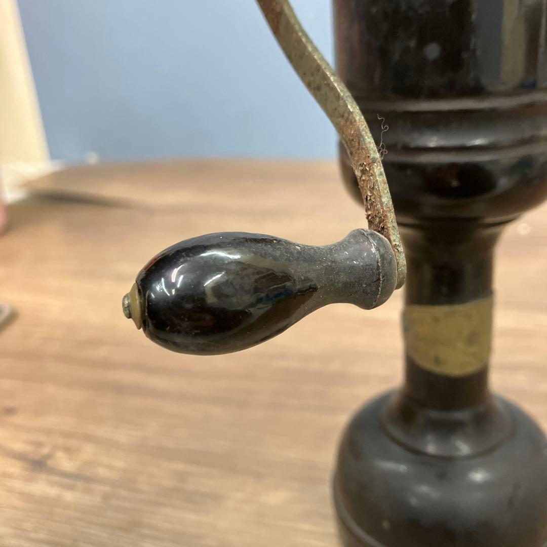 E-壁 希少 当時物 昭和レトロ 手回し式 肩たたき 手回し