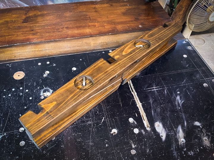 シマノICE BOX22ℓ専用ウッドスタンド