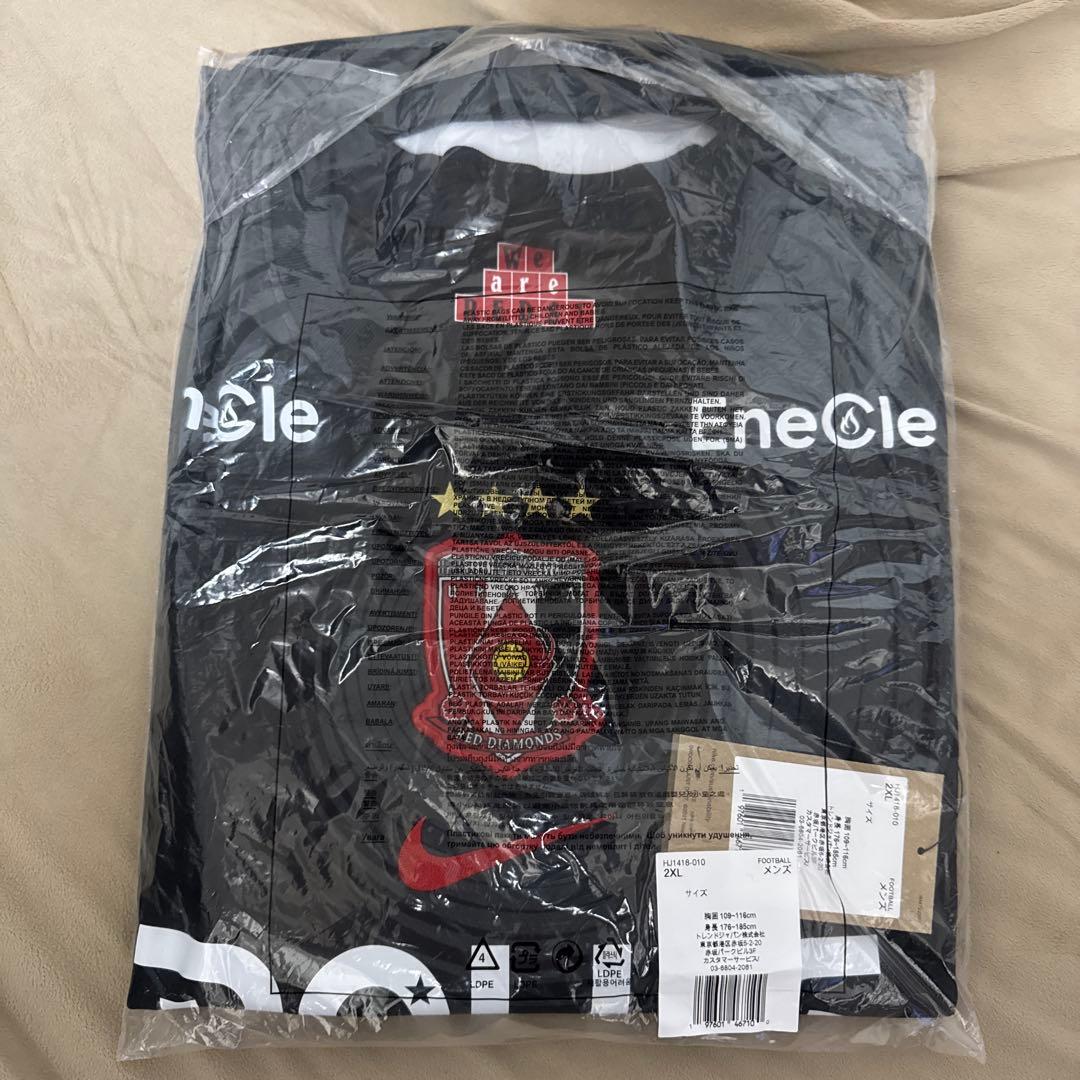 新品 正規品 浦和レッズ 2025シーズン3rdユニフォーム 2XL 背番号なし