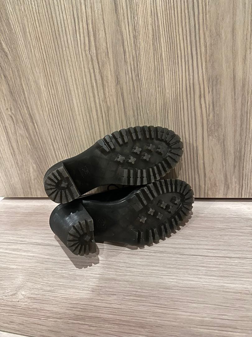 Dr. Martens ブラック ヒール付きローファー