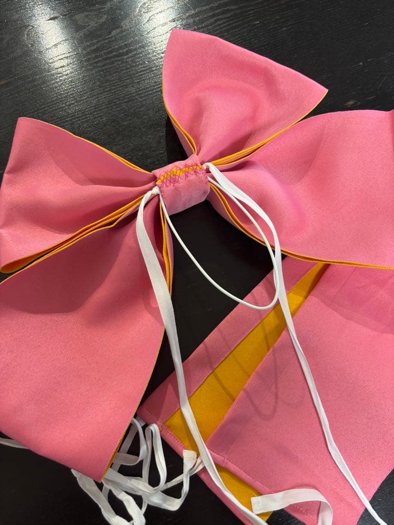 rowa's 浴衣ドレス ピンク 作り帯セット 姫ギャル 平成ギャル y2k