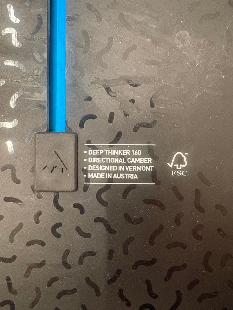 スノーボード Burton DeepThinker 160