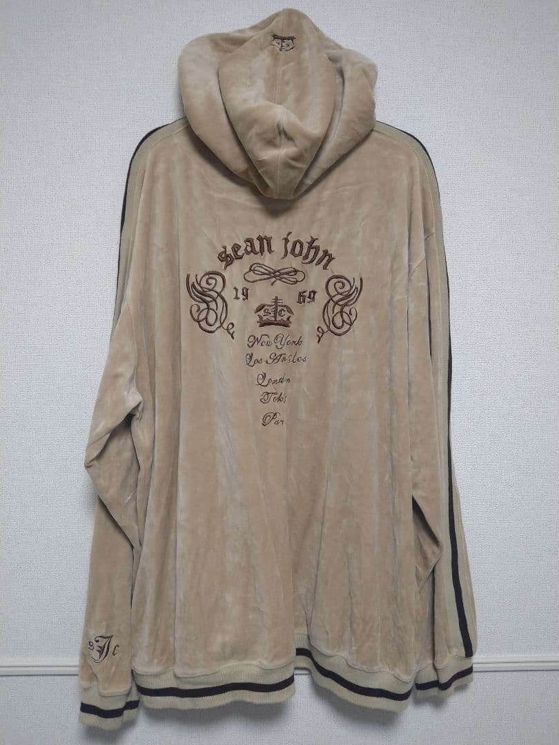 F*読様 ショーン・ジョン　ベロアセットアップ　SEAN JOHN　XXXL