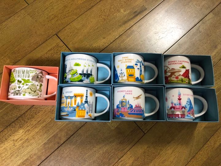 ディズニー スタバ マグ パリ フロリダ カリフォルニア WDW