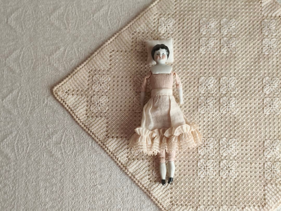 * vintage doll ୨୧ * 小さな チャイナヘッドドールさん