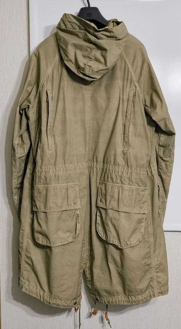 barbour engineered garments モッズコート Sサイズ