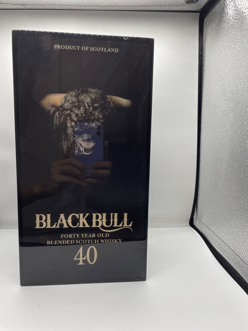 Black Bull 40y 空瓶　箱付き