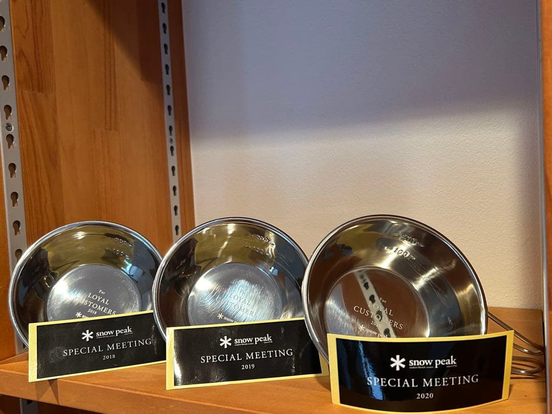  peak シェラカップ ロイヤルカスタマー2018-2020 3点