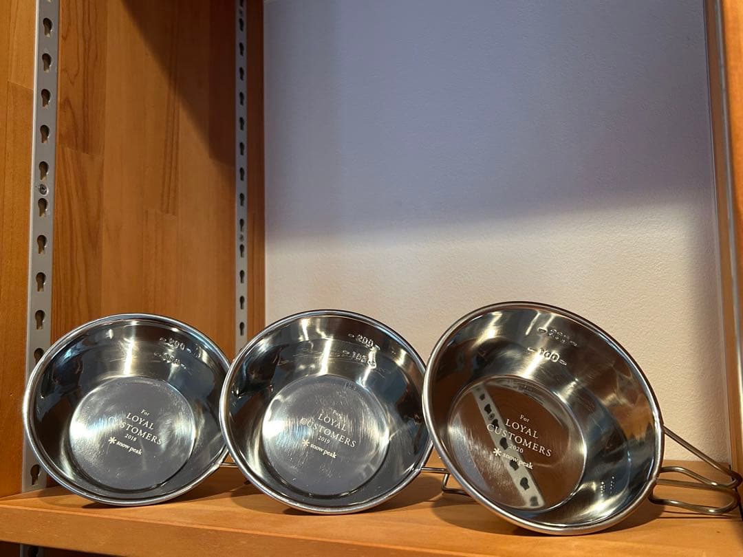  peak シェラカップ ロイヤルカスタマー2018-2020 3点