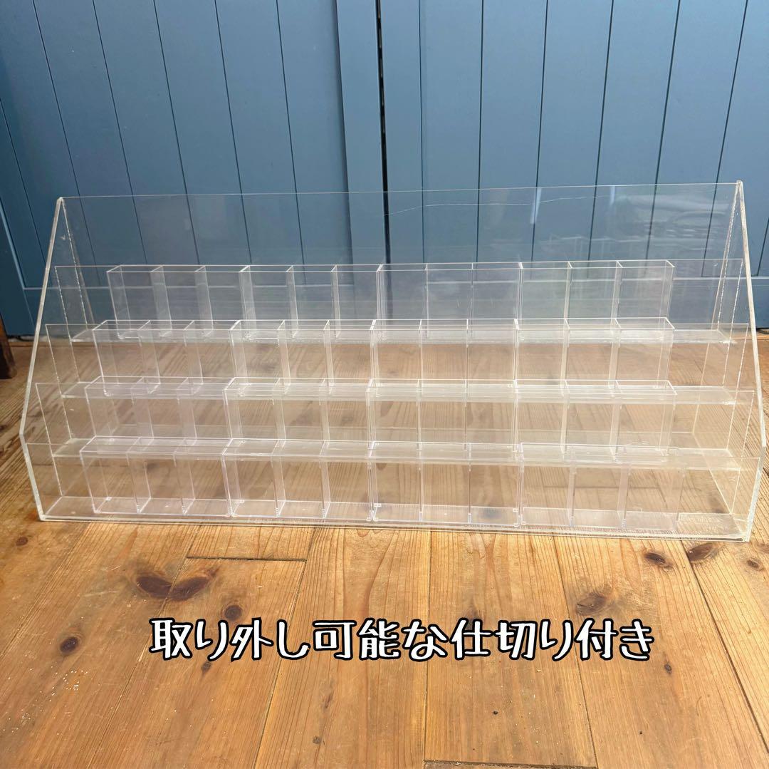 店舗用什器2点セット アクリル製ペンスタンド　鉄製ノートスタンド　本、雑誌なども