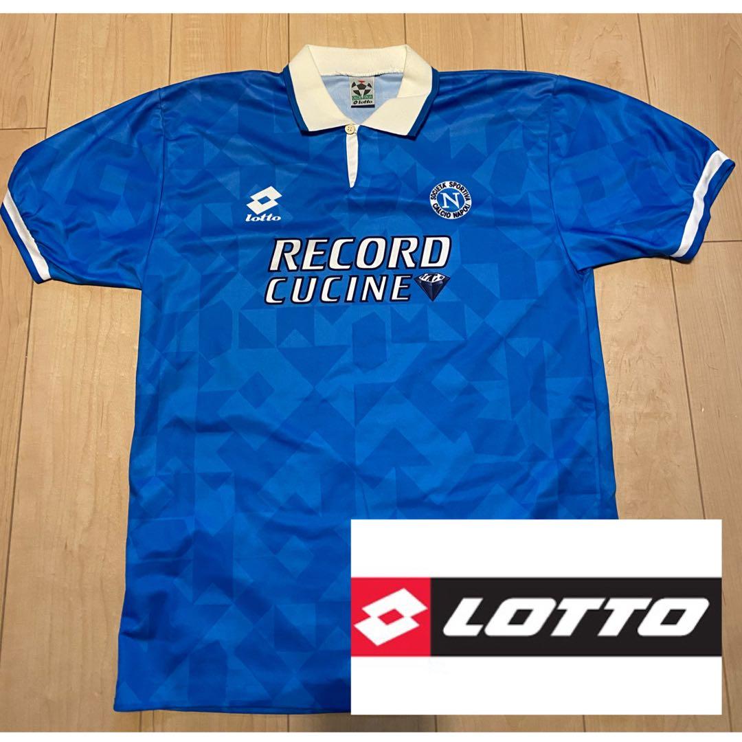 lotto ロット サッカー SCナポリ ユニフォーム ゲームシャツ