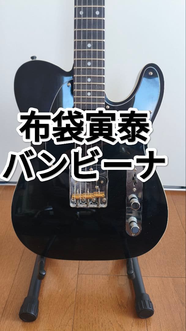 テレキャスター　布袋寅泰　バンビーナ　ダブルバインディング　ノーブランド