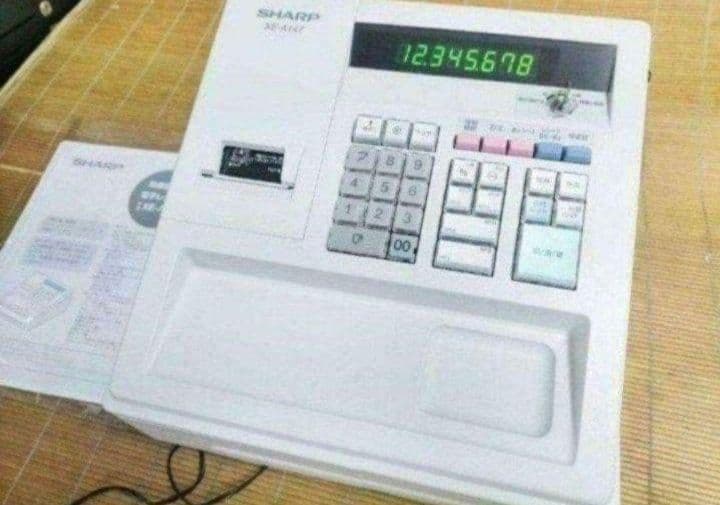 シャープレジスター　XE-A147　PC連携売上管理フル設定無料　147654