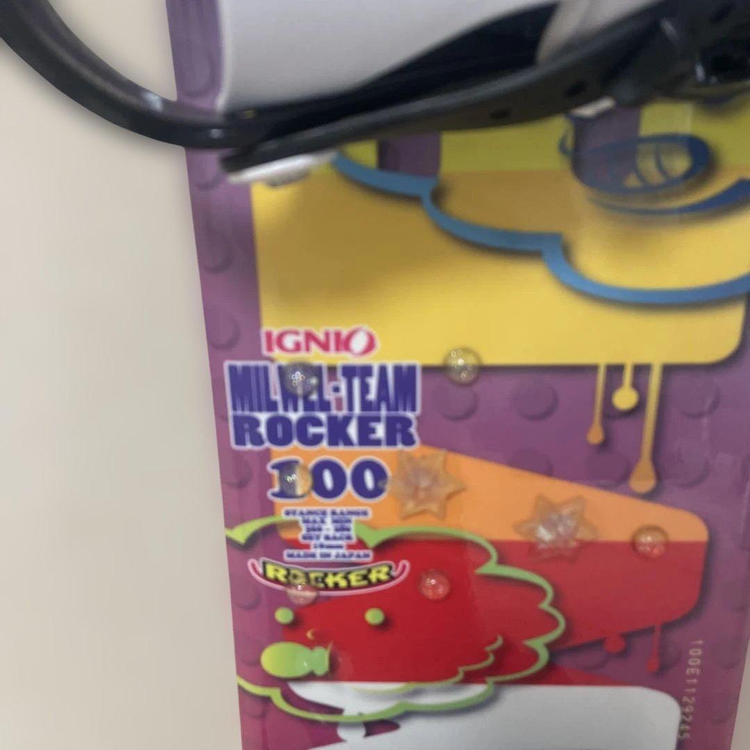 IGNIO 100 スノーボード　ビンディング2点セット