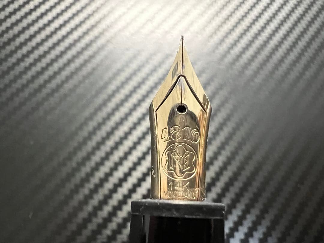 モンブラン 万年筆 極美品 146 14K 全金 EF