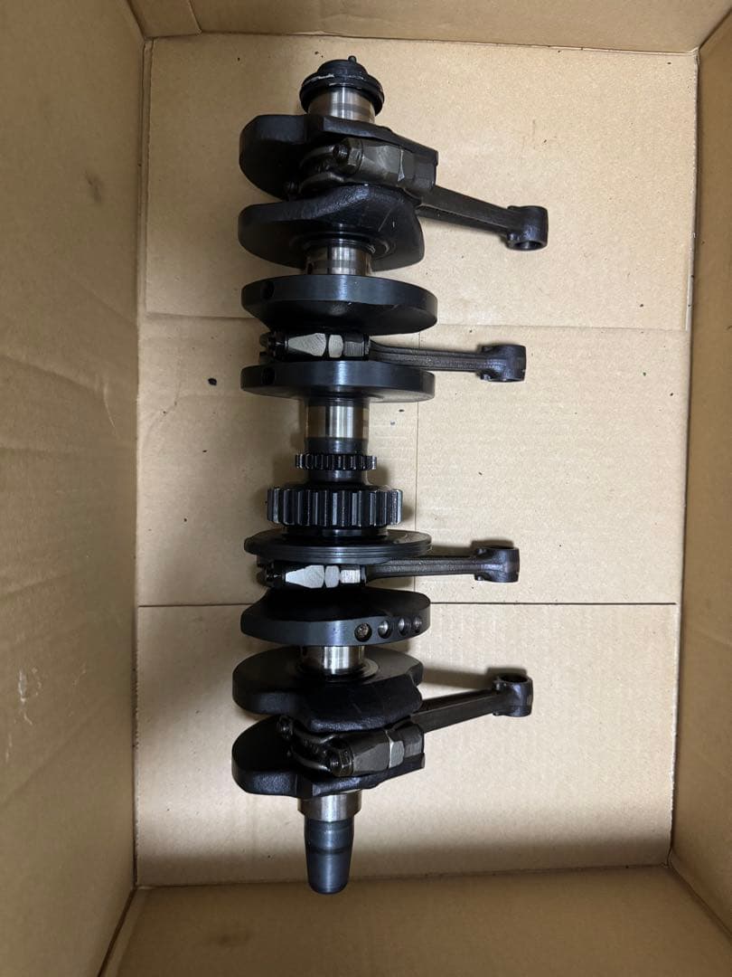 GPZ400Fクランクシャフトコンロッド純正当時物 Z400FX、Z400GP