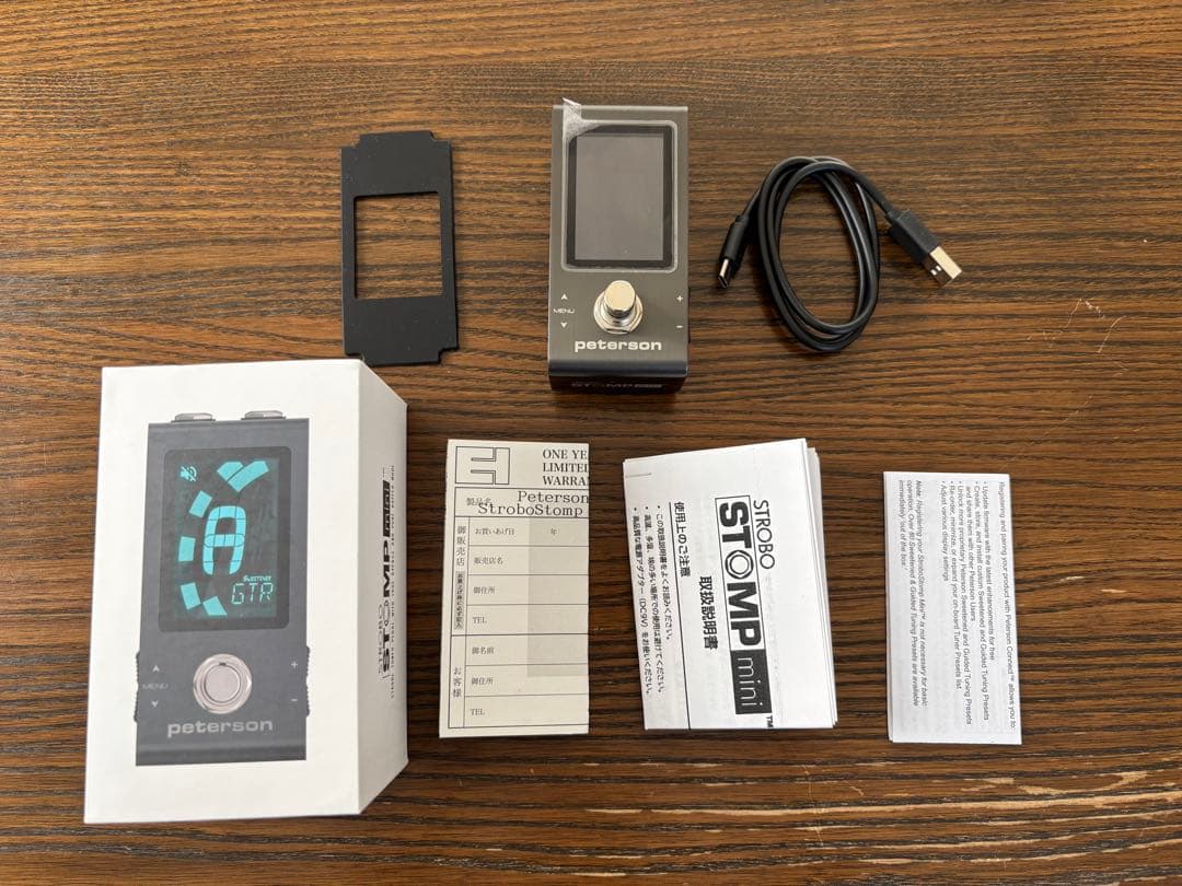 【付属品完備　美品】peterson STROBO STOMP mini