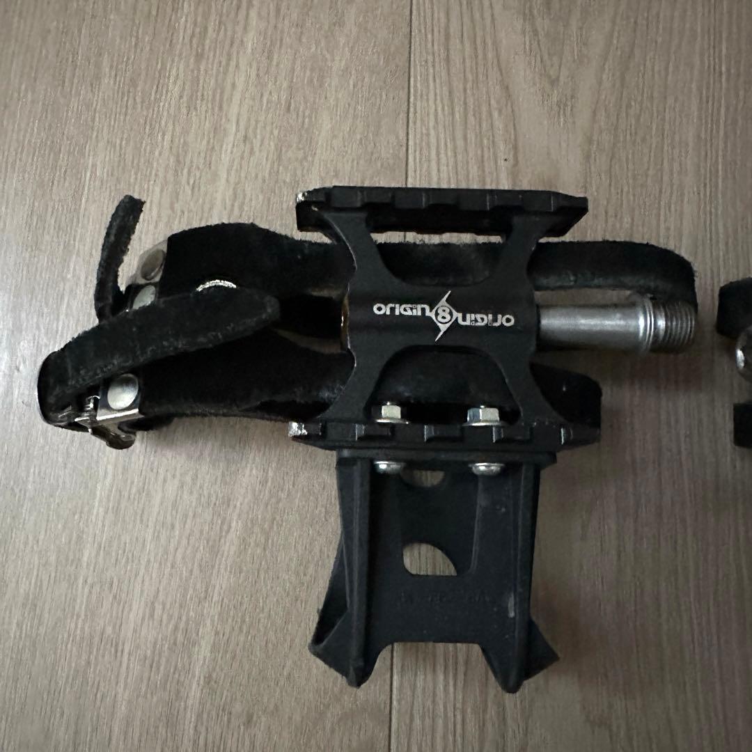 origin8+三ヶ島製作所ストラップ+トゥークリップ　セット