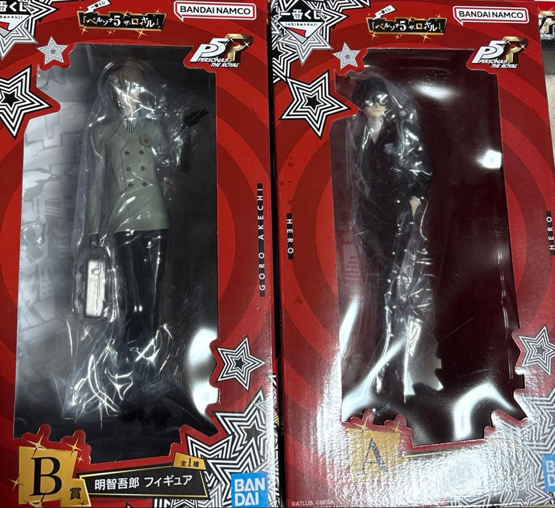 ペルソナ5一番くじ 主人公フィギュア　明智五郎フィギュア