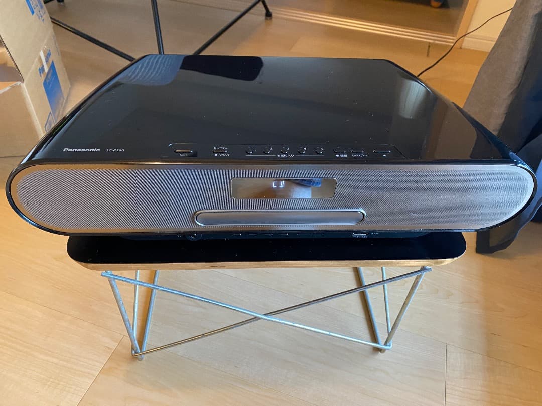 パナソニック　コンパクトステレオシステム　SC-RS60-K