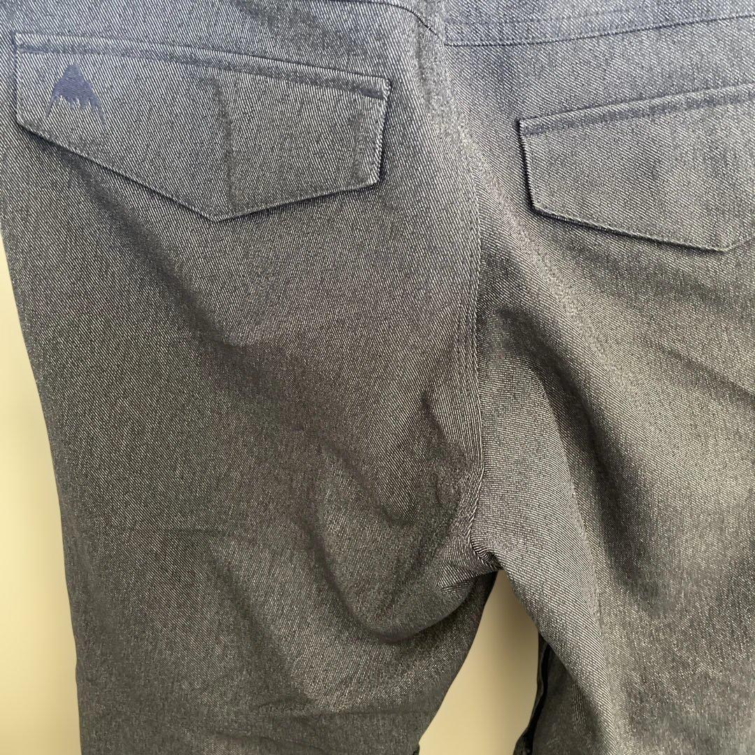 BURTON スノーボードデニム柄パンツ Sサイズ