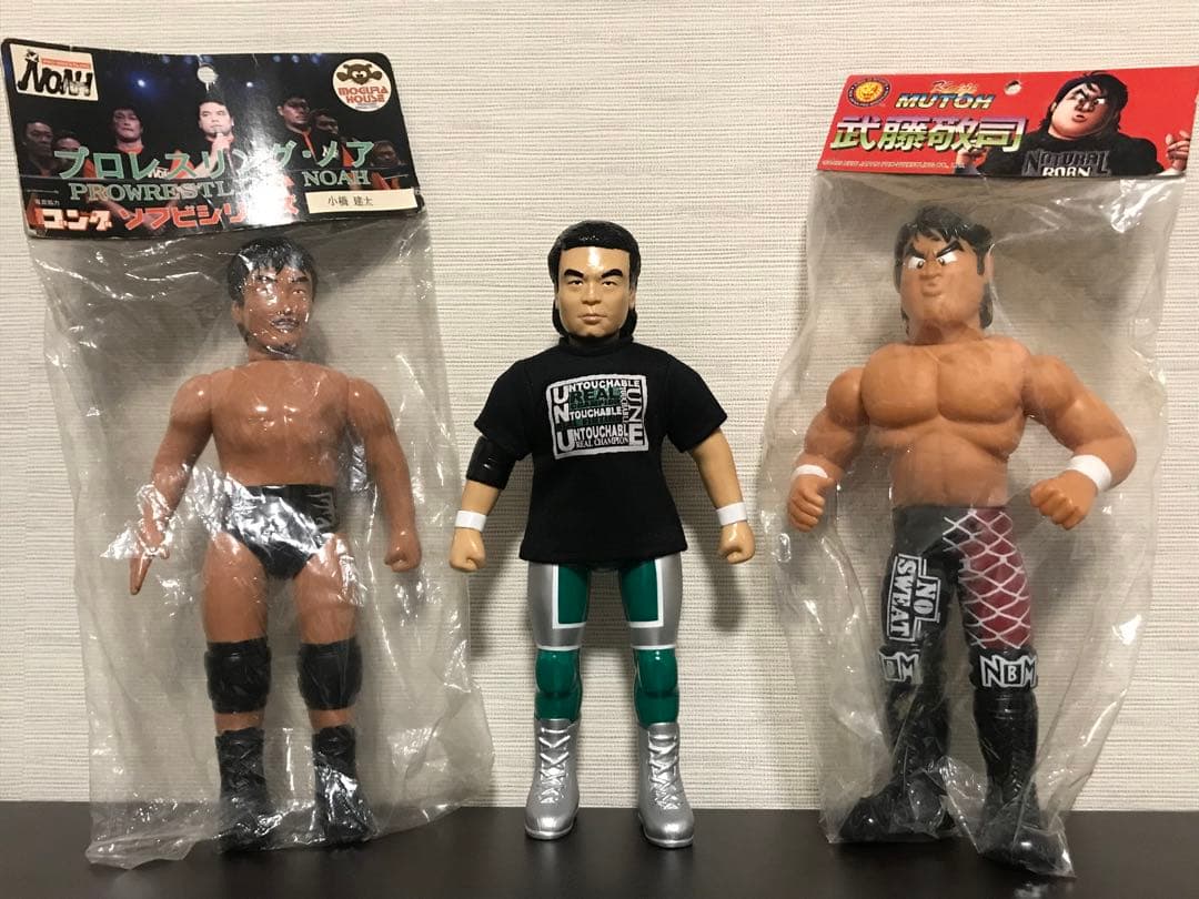 NOAHソフビ三沢光晴武藤敬司小橋建太キャラプロ新日本プロレス全日本モグラハウス