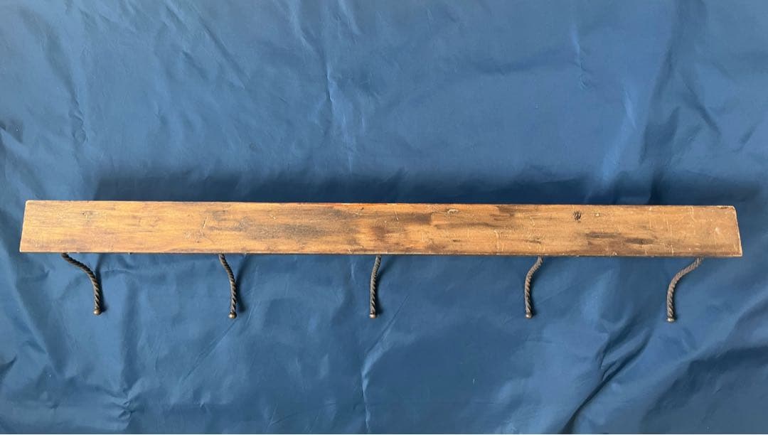 フランスアンティーク　壁掛けフック　ハンガー　ウォールフック　アイアン