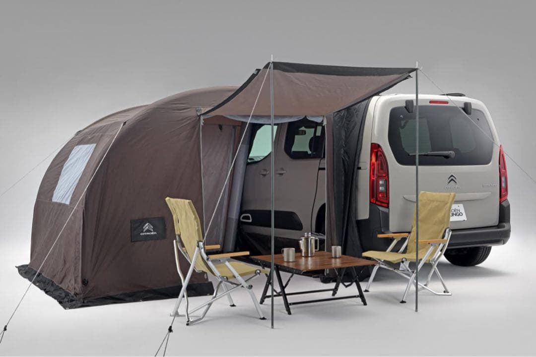 ベルランゴ リフター ドブロ シトロエン純正カーサイドタープ