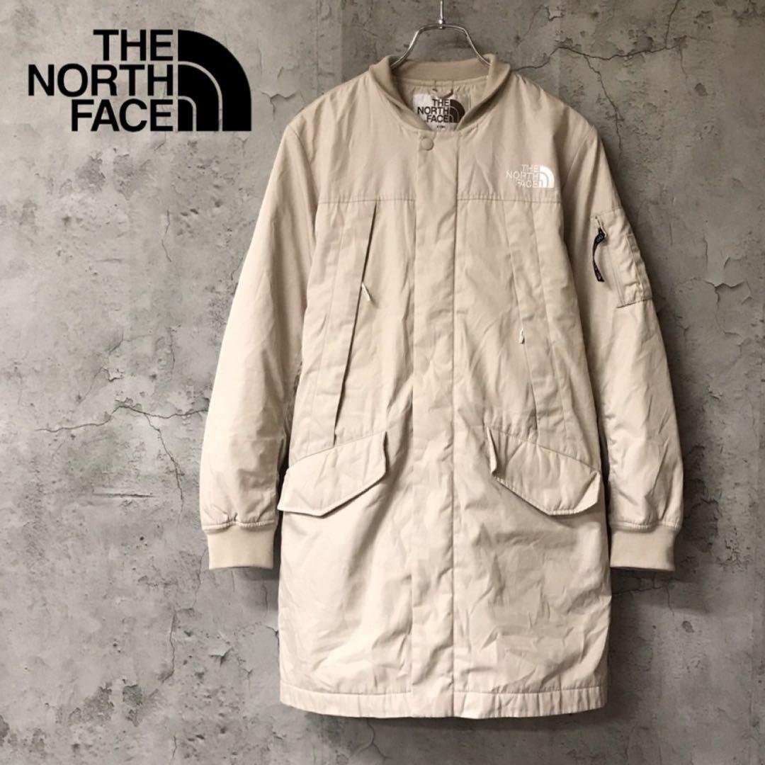 希少　ザノースフェイス　ロングコート　ma1 ナイロンジャケット　トレンチコート