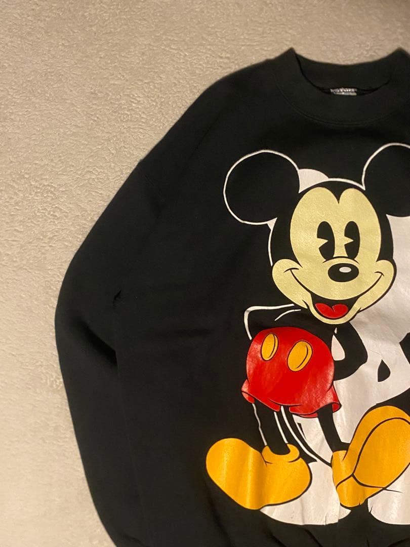 トップス 90s Vintage Mickey Mouse Shadow