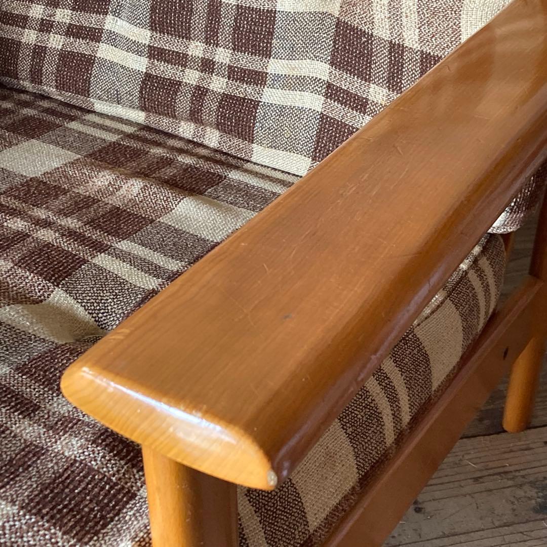 ヴィンテージ オールドカリモク 1人掛け ソファ イージーチェア 1