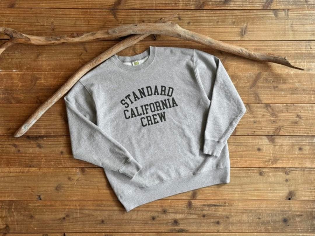 スタンダードカリフォルニア　SD US Cotton Logo Sweat