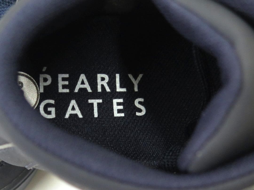 展示品●パーリーゲイツ●ミドルカット　ソフトスパイクゴルフシューズ　24.5cm