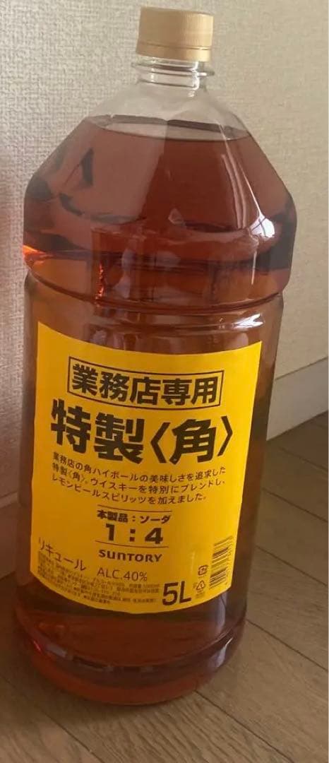 サントリー特製〈角〉ウイスキー 5L 業務店専用