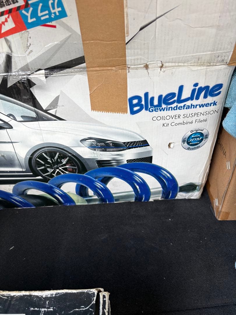 アウディA6 中古サスペンションキット BLUE LINE
