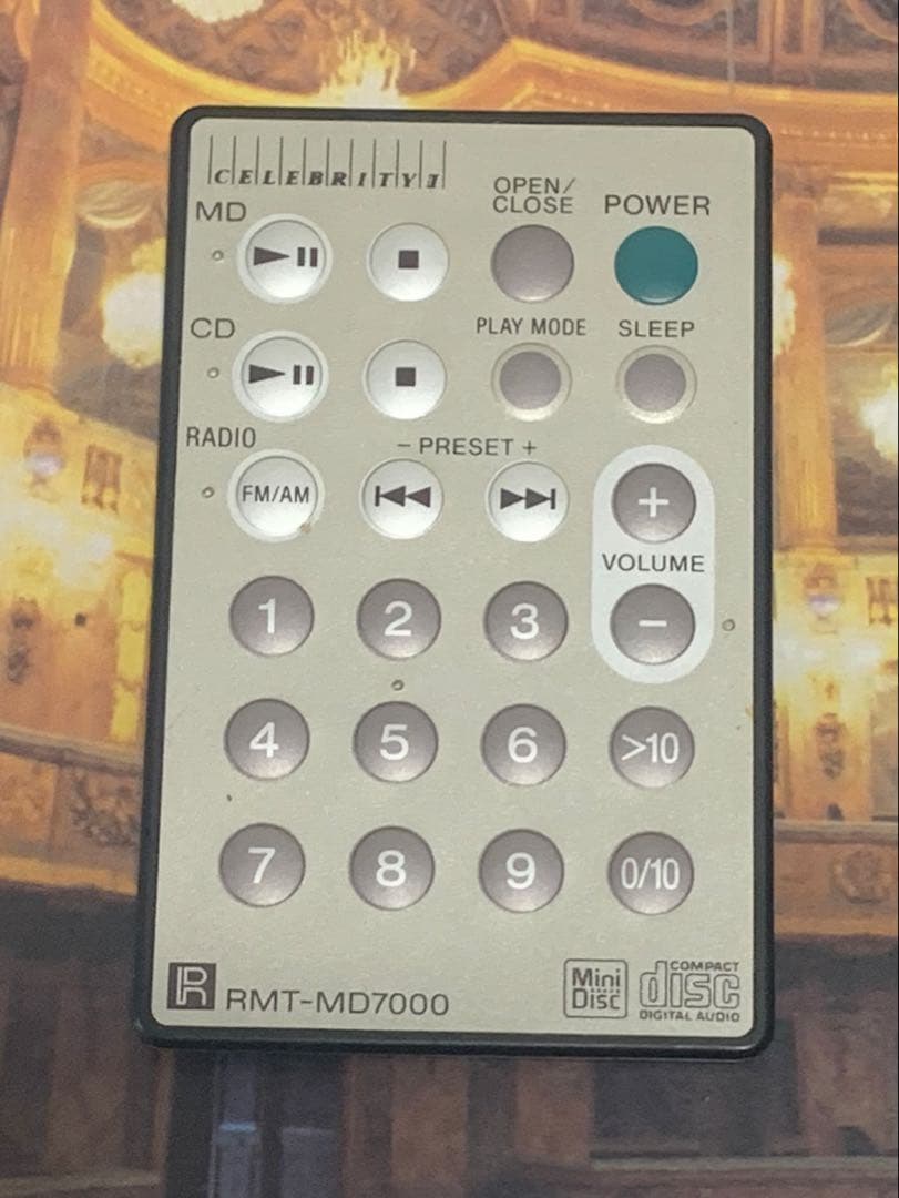 美しいソニーMD CD CELEBRITY II MD-7000 フルセット