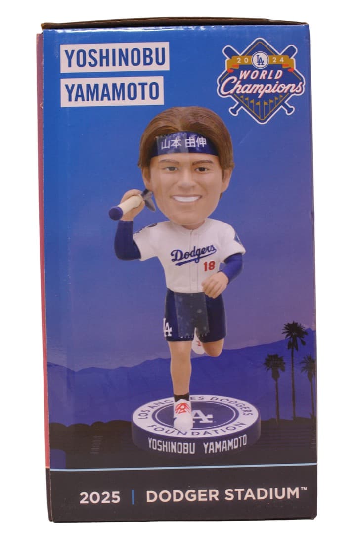 [新品] 山本由伸ボブルヘッド ジャベリン（槍) 9/27 限定 フィギュア