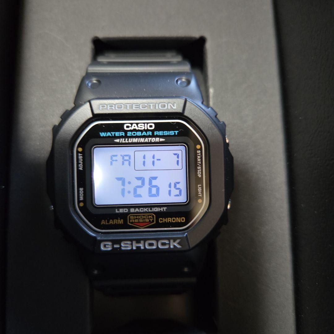 気*シ様 ⑤カシオCASIOGSHOCKDW5600UE1JFLED箱保証取説新