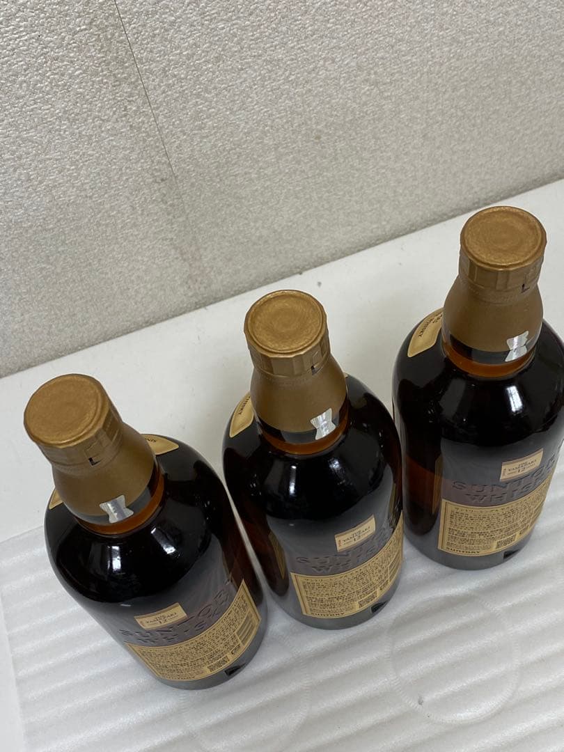 3-2960 【未開封】 山崎 12年 700ml シングルモルトウイスキー3本